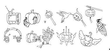 吃瓜群众图形创意图文